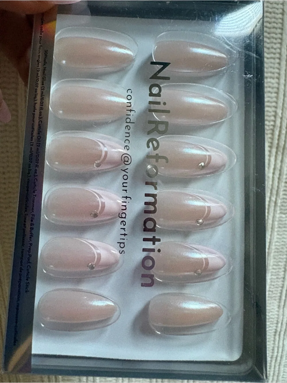 Nail Reformation Press-On Nails in Soft Pink Pearl
